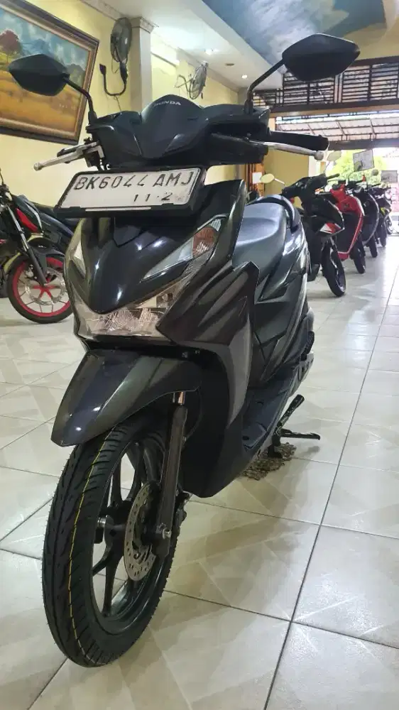 New Beat Deluxe ISS(Model Baru)2024 Mantap¤Odomtr 7.000 KM¤plaza motor