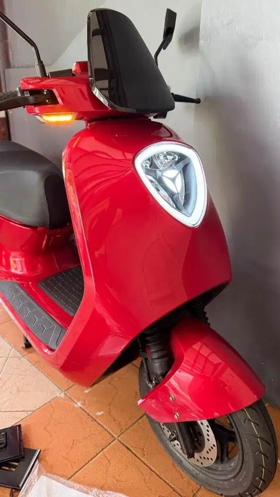 MOTOR LISTRIK YADEA G6 NEW WARNA RED BUARAN KLENDER
