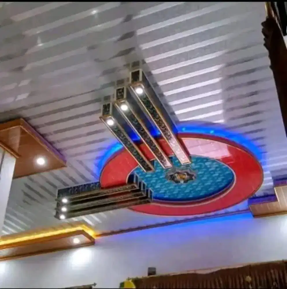 Plafon pvc melayani pemasangan plafon pvc kenzyi baja ringan