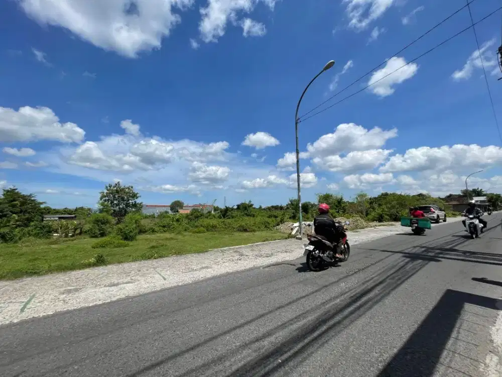 Tanah Bantul Potorono Tepi Jalan Cocok Untuk Hunian