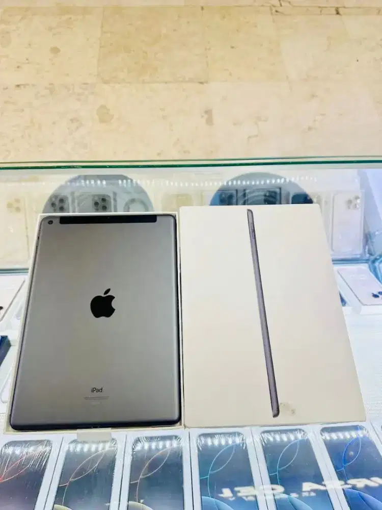 iPad 9 Gen 256GB Cellular+Wifi model Resmi iBox Space Grey Lengkap