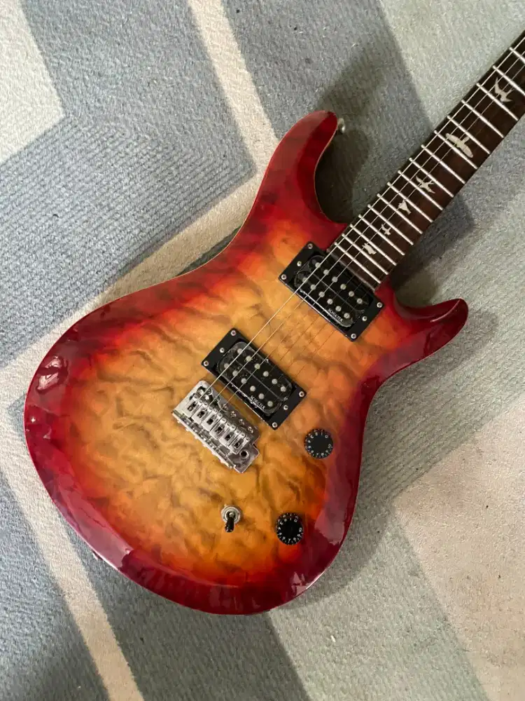 Gitar PRS custom Veneer quilted