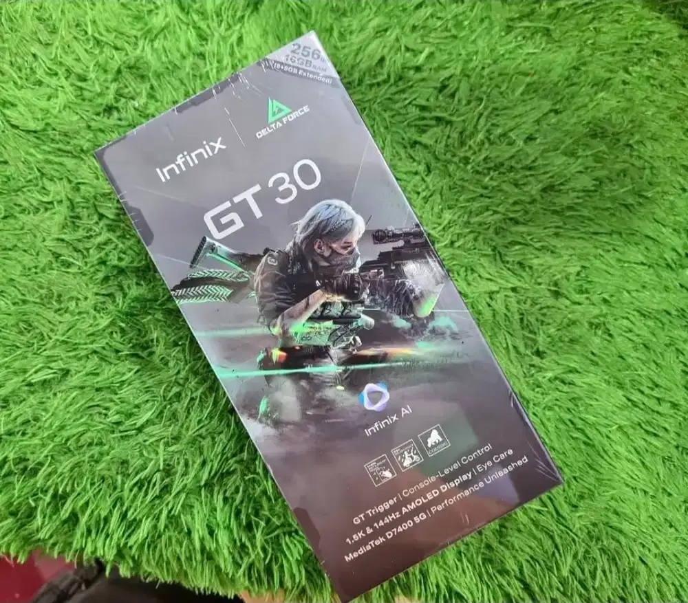 INFINIX GT 30 5G RAM 8/256 SEGEL BOX GARANSI RESMI