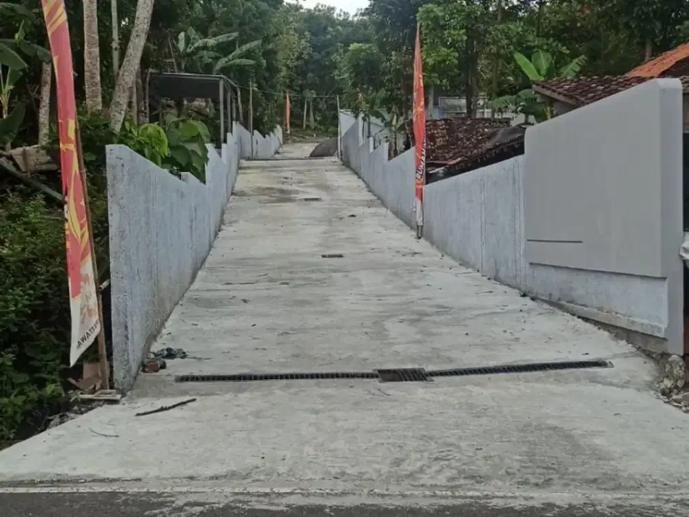 Jual Tanah Sleman Dekat Spbu Ambarketawang Tepi Jalan Aspal