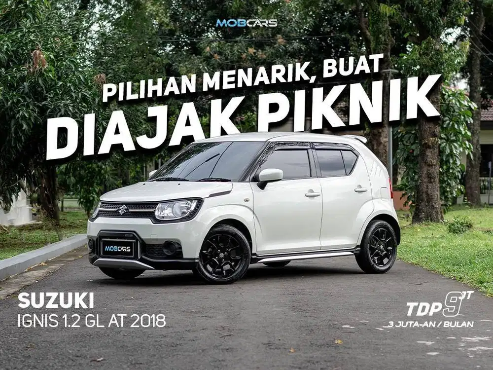 DP RINGAN ANGSURAN SANTAI! SUDAH DAPAT IGNIS 1.2 GL AT 2018 MOBCARS