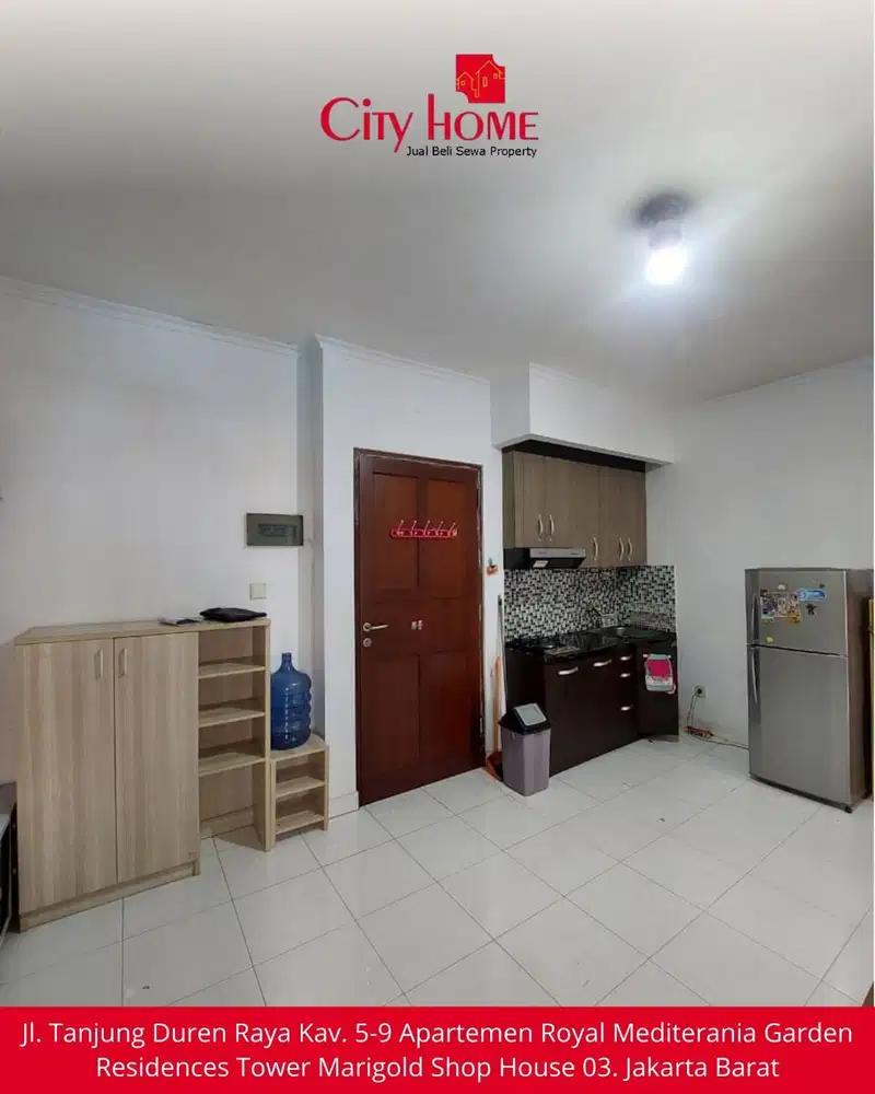 Sewa Apartemen Mediterania Garden Residences 1 - Furnished Tipe 2BR