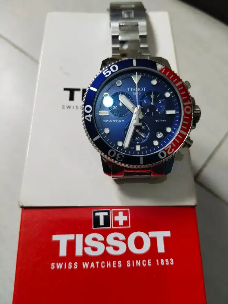 Jam tissot PSR mirip rolex, original
