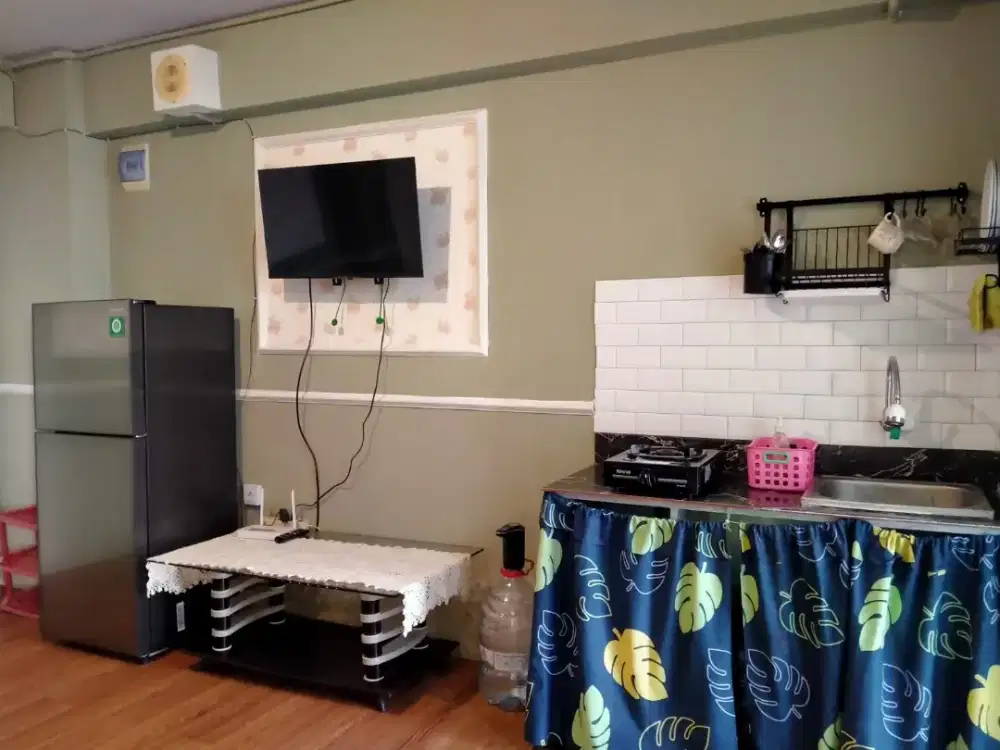 Sewakan Apartemen Bassura City 2BR Furnished Hook Unit Luas