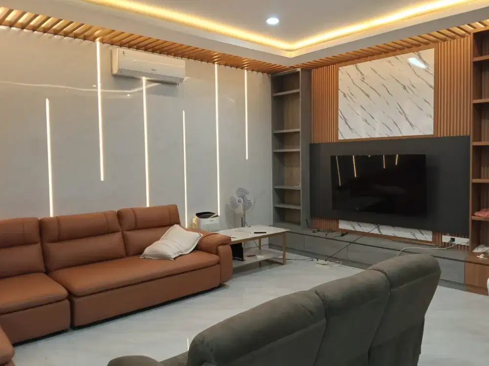 sewa rumah milenial PIK 2 extension uk 8x15m fullfurnished