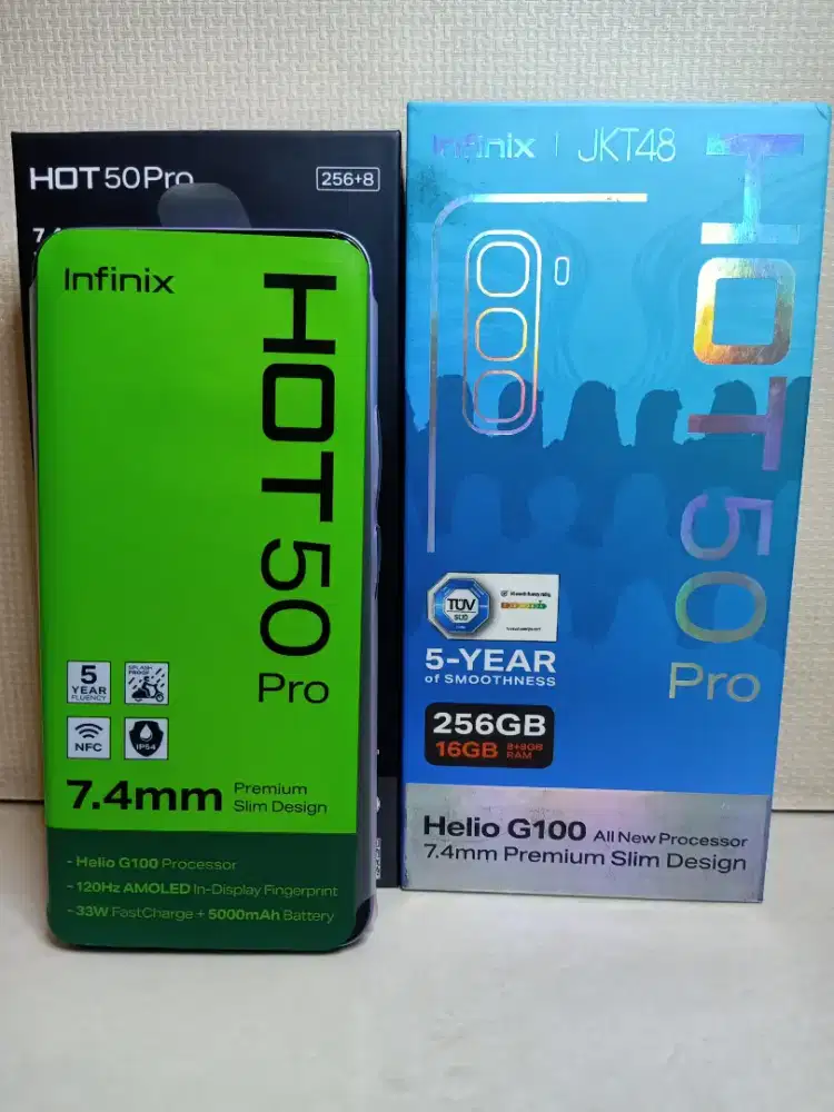 Infinix hot 50 ram 8gb/256gb super mulus no minus