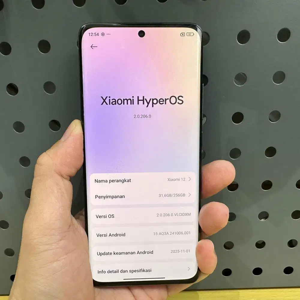 Xiaomi Mi 12 5G | RAM 8GB / 256GB | Grey | Mulus