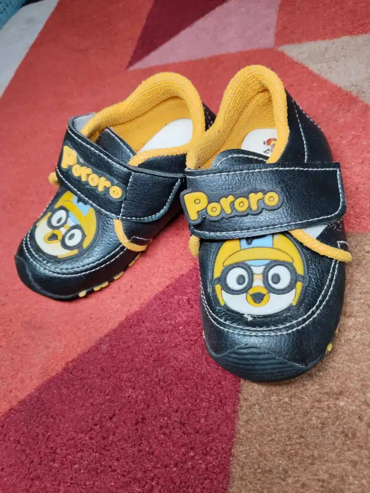 Sepatu Anak gambar Pororo size 25