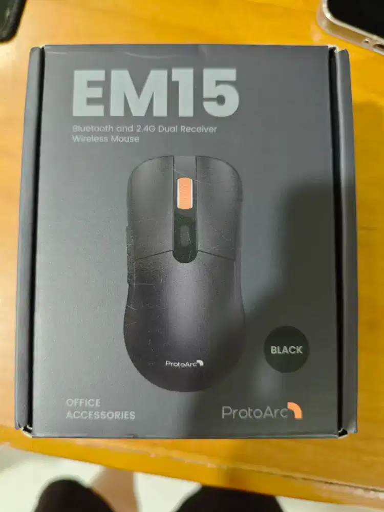 Mouse ProtoArc EM15 Bluetooth + Type C+ USB A (Rechargeable)