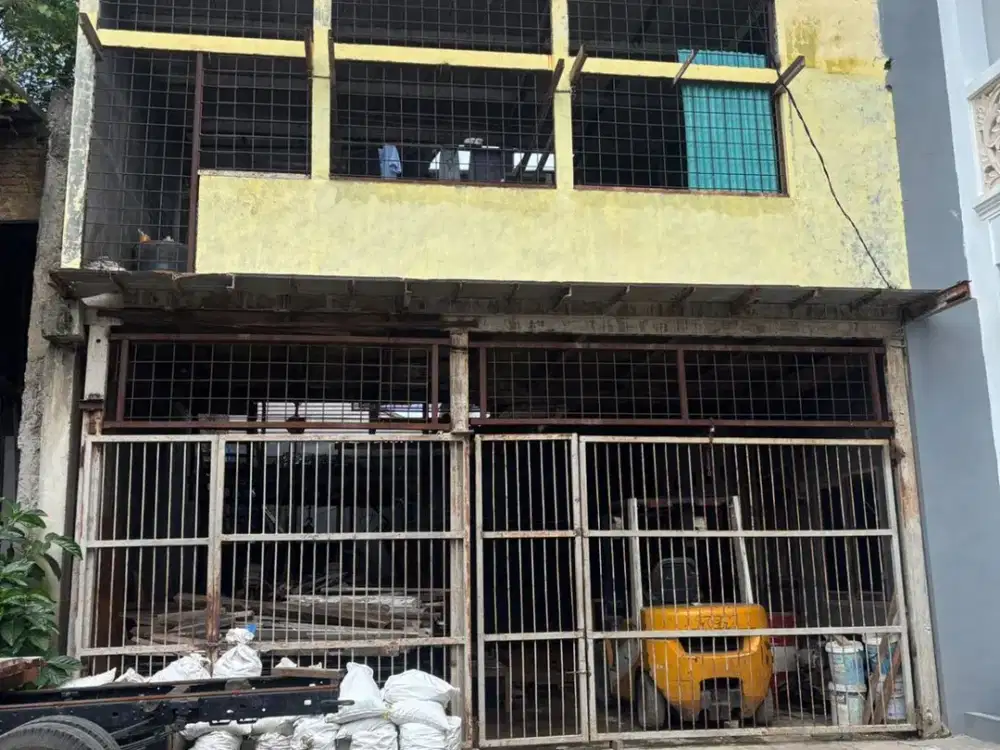 Gudang 2 Lantai di Harapan Indah Bekasi – LT 210 m², SHM, Akses Jalan 2 Mobil