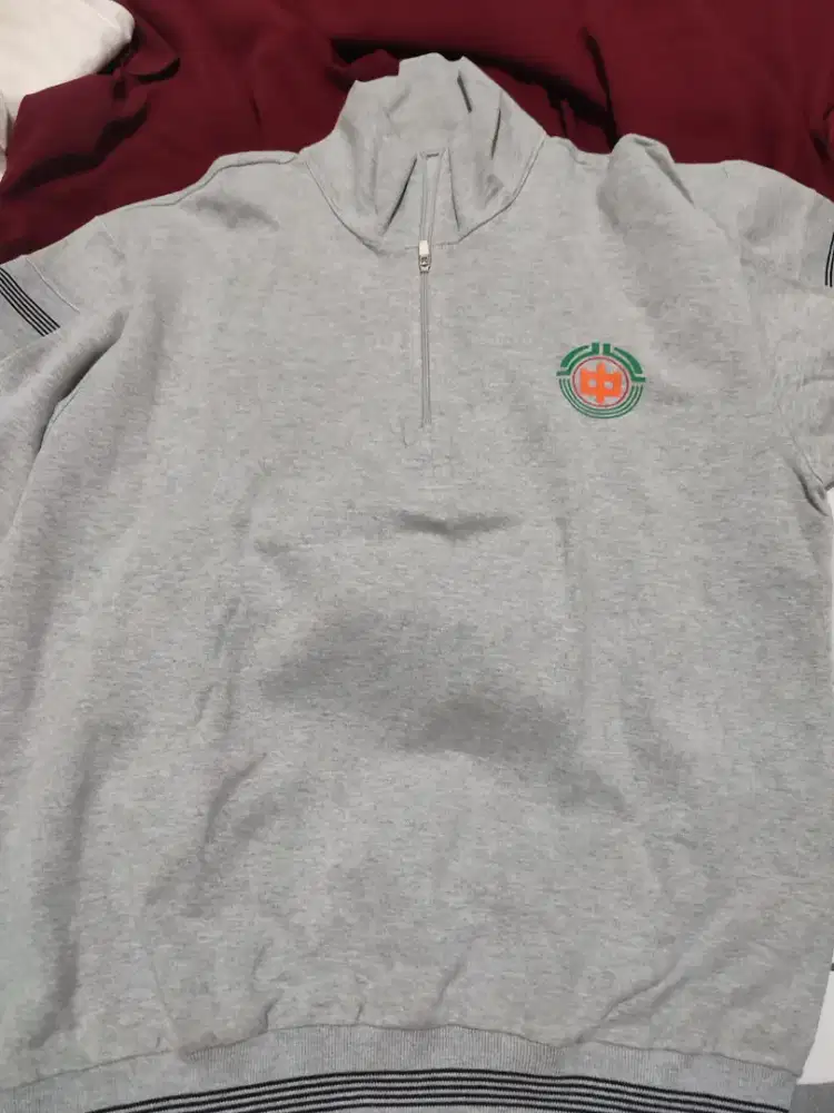 Half Zipper mewah murah meriah