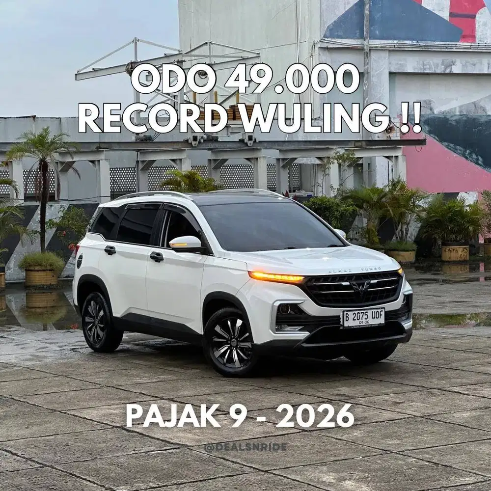 KM 49.000 ANTIKK !! PAJAK 9/2026 WULING ALMAZ EXCLUSIVE 7 SEATER 2019