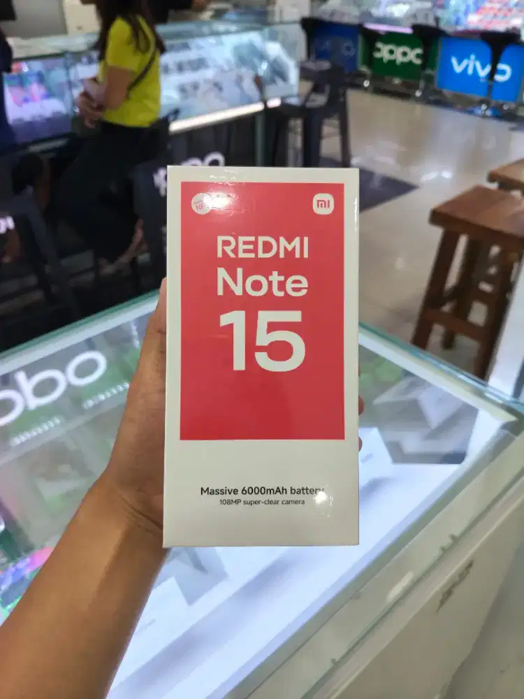 Xiaomi Redmi Note 15 8/256 Baru Segel Garansi Resmi