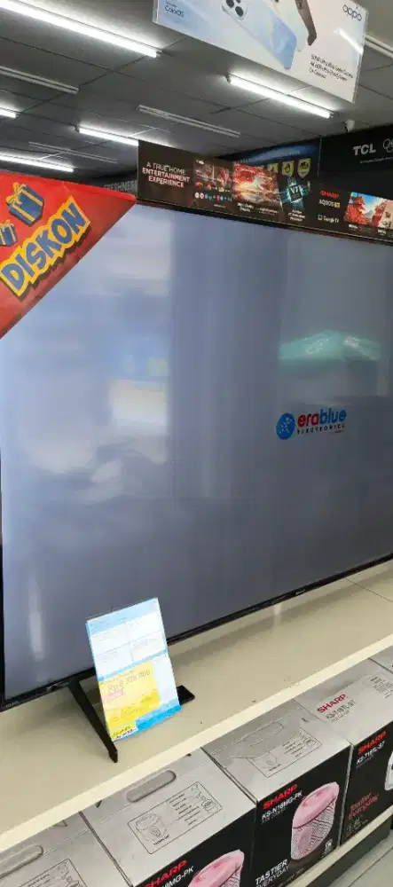 TV Sharp 65 in cash dan kredit