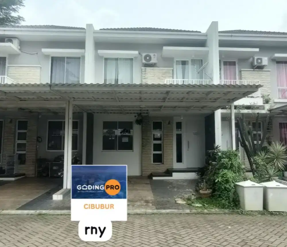 Jual cepat rumah siap huni cluster favorite. Cibubur country cikeas