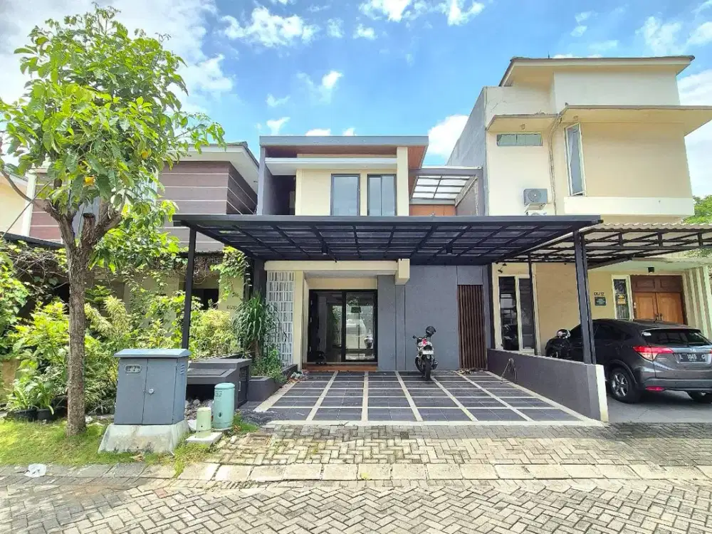 Dijual Rumah New Minimalis 2 Lt Mocca Vrbana - Dian Istana - Sby Barat