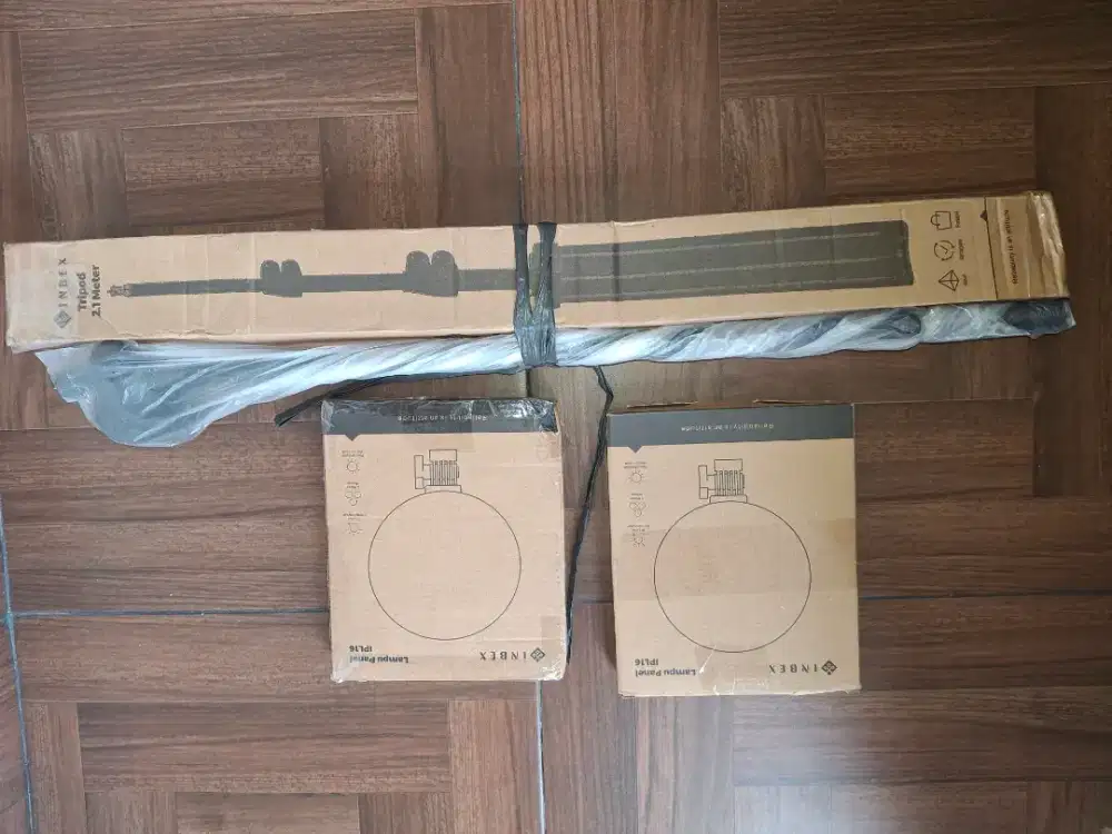 INBEX Lampu Led Panel ada 2 lampu