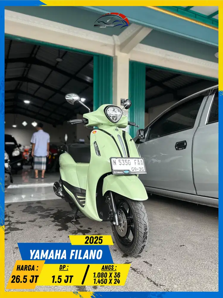 YAMAHA FILANO 2025 LIKE NEW MASZEHH HIKMAH MOTOR KEPUH
