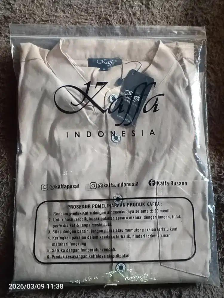 Baju Koko Pria Size M