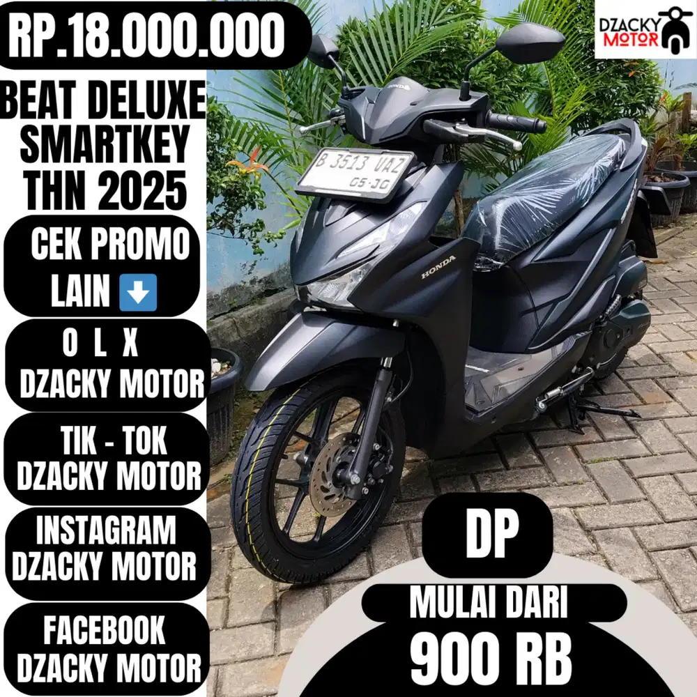 BEAT DELUXE SMARTKEY 2025 SECOND LIKE NEW