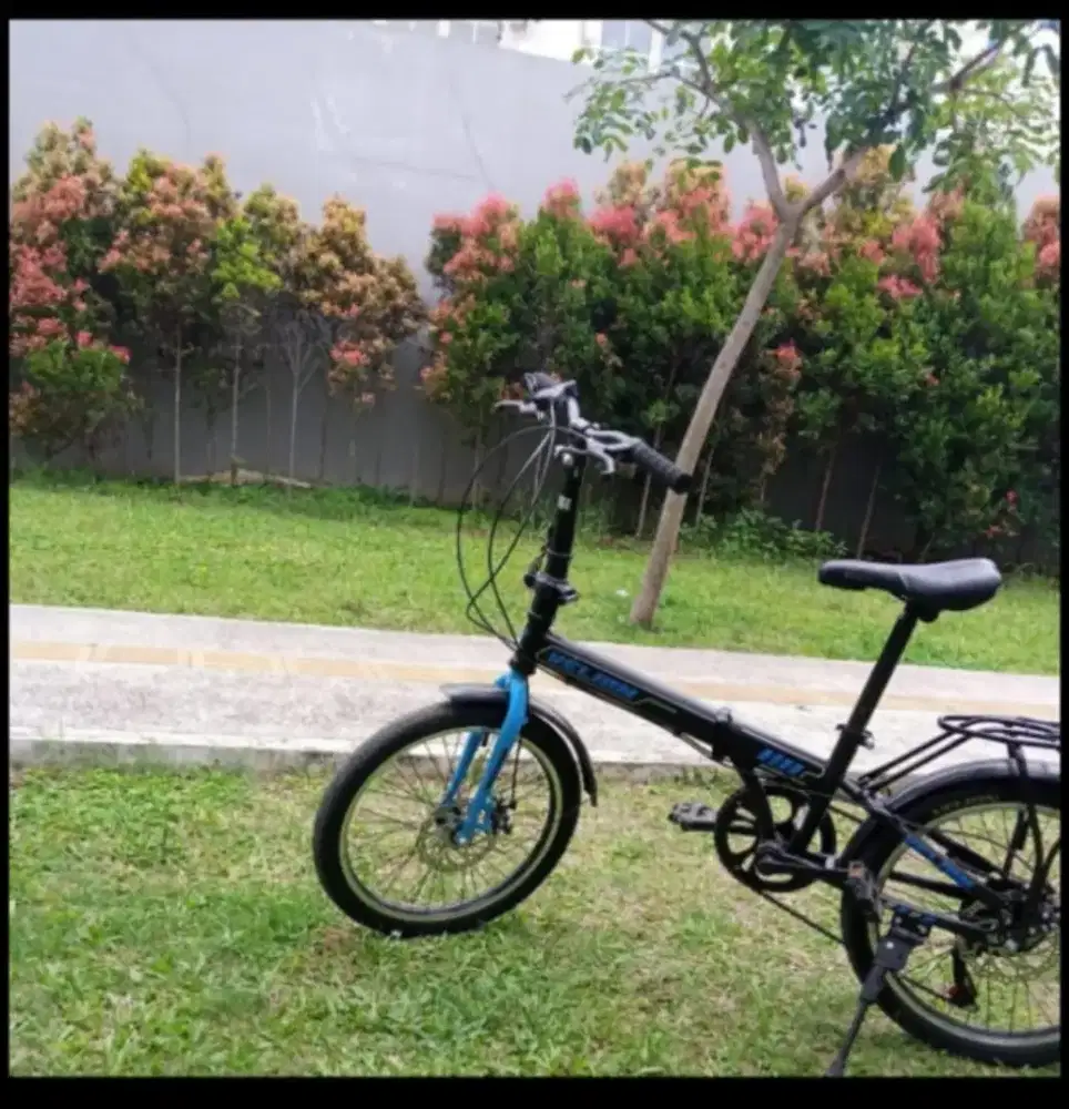 Sepada gunung velion dan sepeda lipat vellon