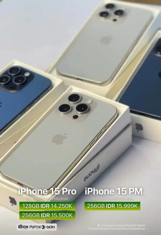 Kredit 15 pro second iBox tanpa DP