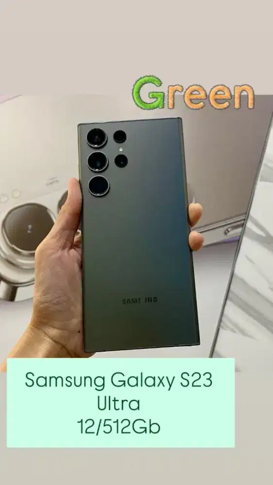 Samsung galaxy S23 ultra 12/512gb green