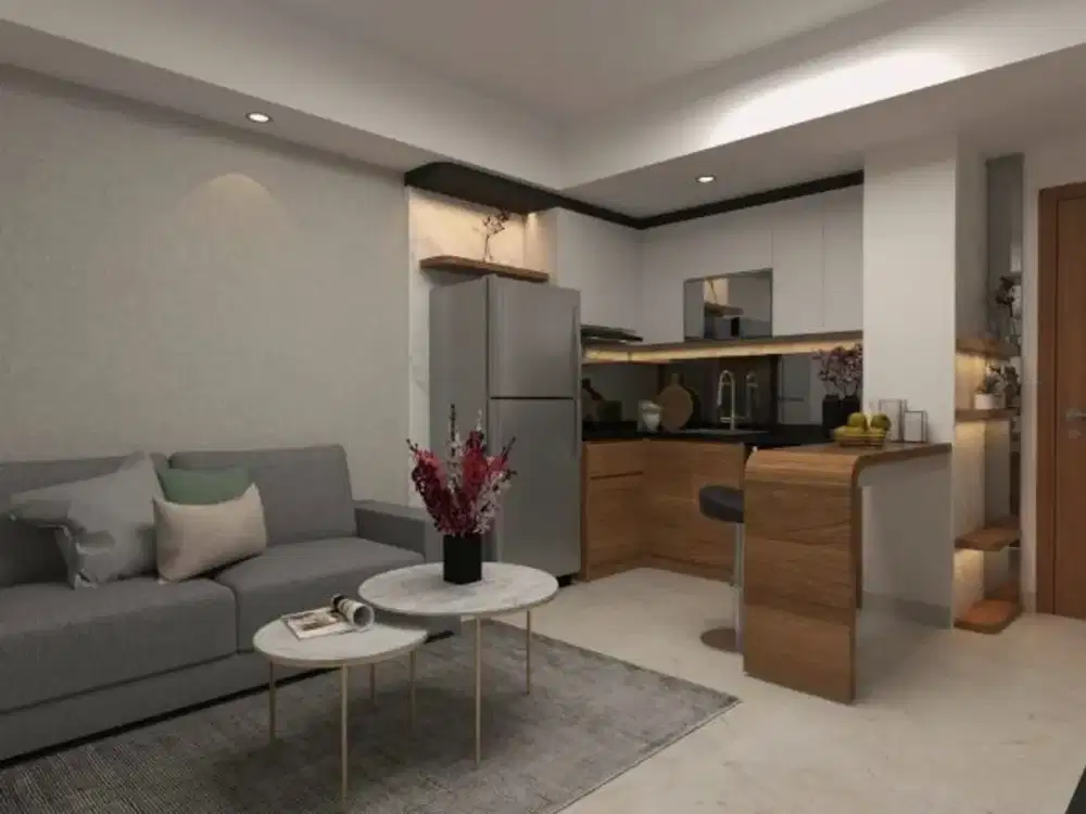 Disewa Apartemen The Mansion Jasmine Furnished 1BR Uk 49m2 at Jakarta Utara