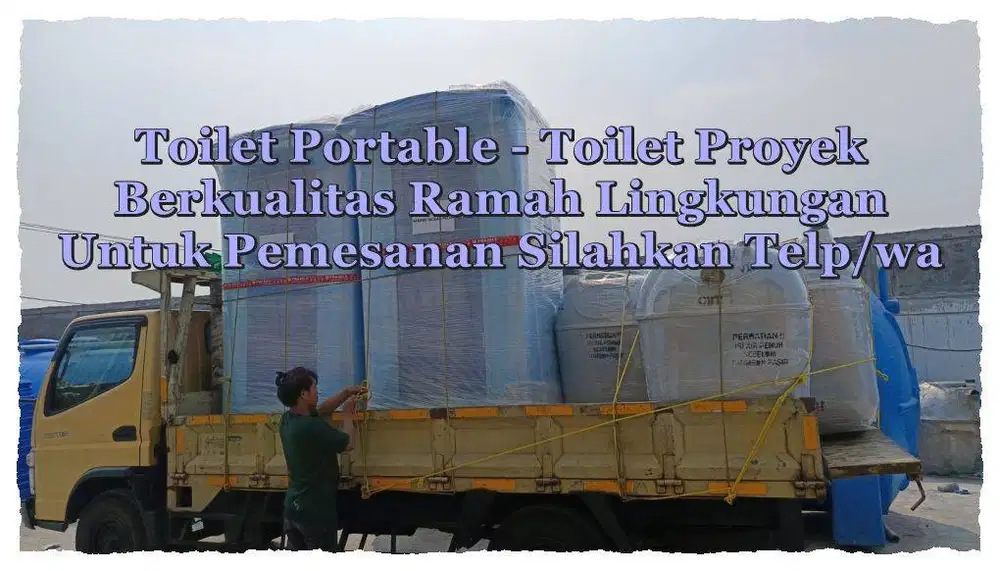 Toilet Proyek, Toilet Portable, Toilet Event Berkualitas Tinggi, WC Pr