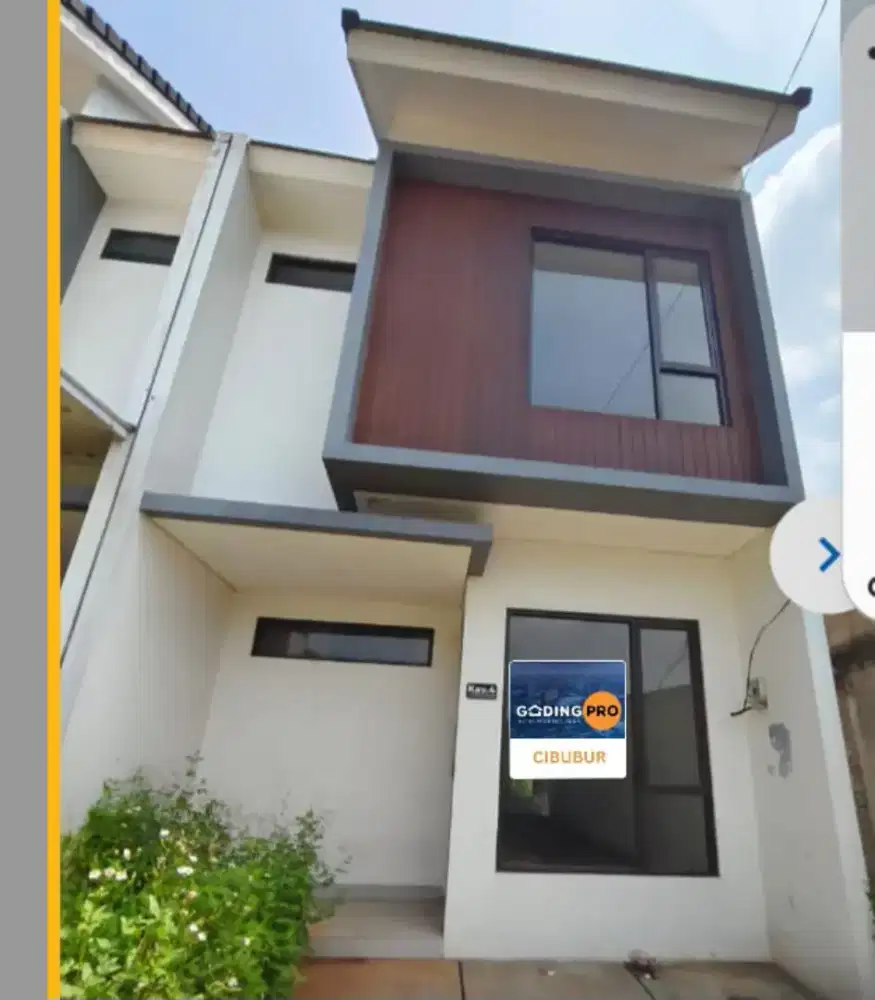 Jual rumah minimalis style dalam town house. Kranggan Cibubur Bekasi.