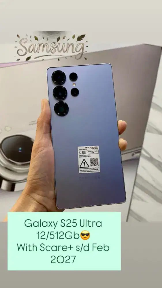 Samsung galaxy S25 ultra 12/512gb