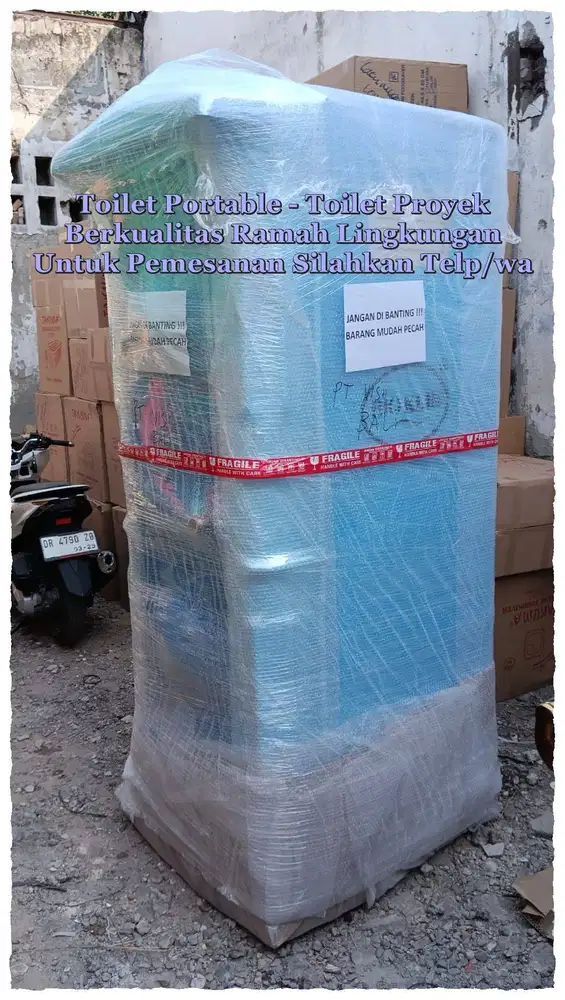 Toilet Portable, Toilet Umum, WC Portable Toilet Outdoor Siap Pakai St