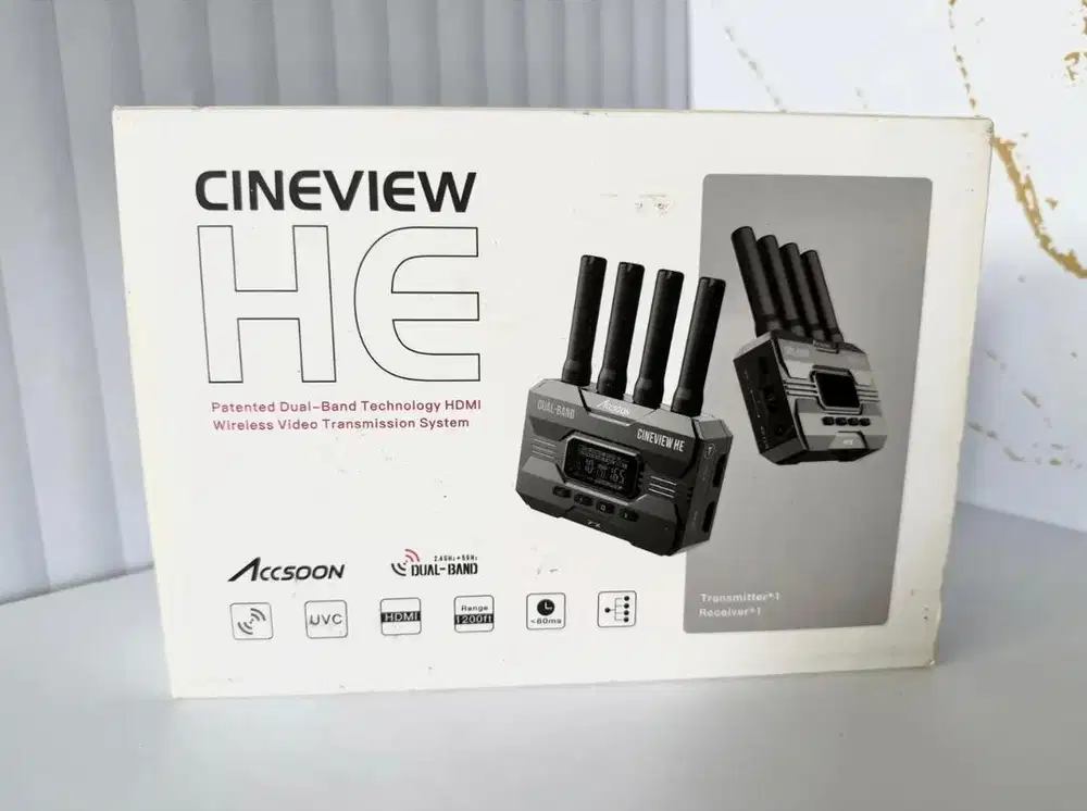 Accsoon Cineview HE Wireless Video Transmitter - mulus bonus tas
