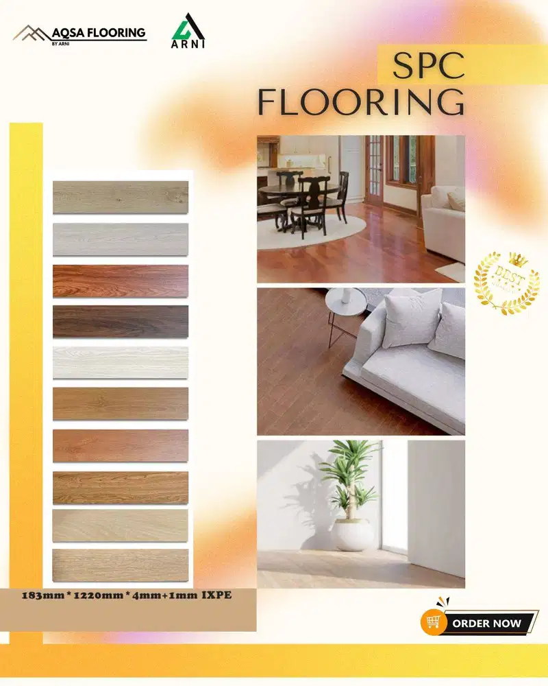 SPC Flooring – Lantai Vinyl Modern Tahan Lama & Estetik