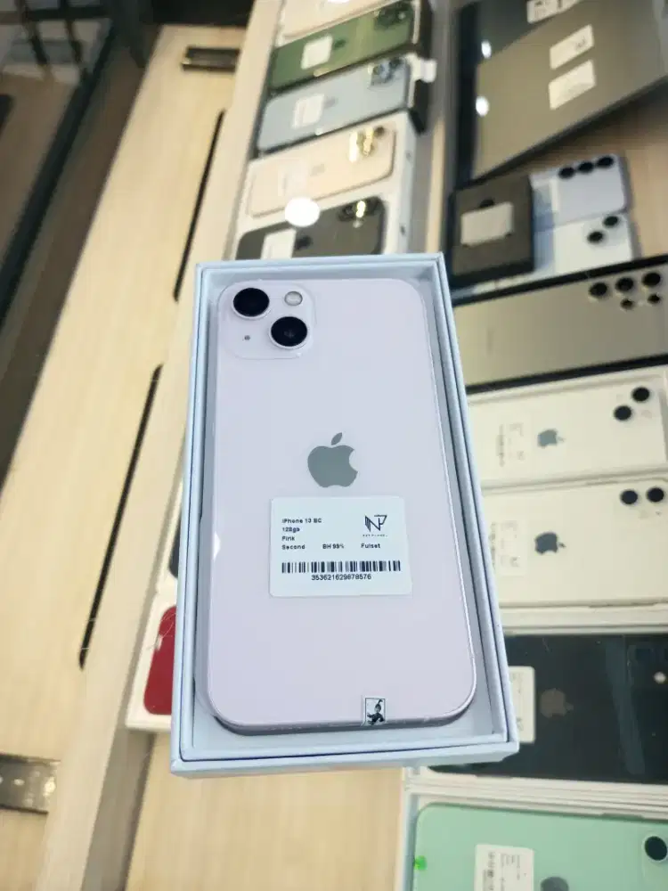Cicilan iPhone 13 128gb pink second tanpa kartu kredit dan DP