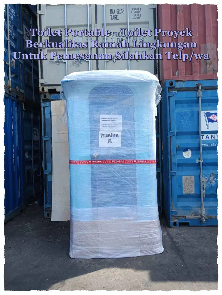 Toilet Portable, Toilet Umum, WC Portable Toilet Outdoor Siap Pakai St