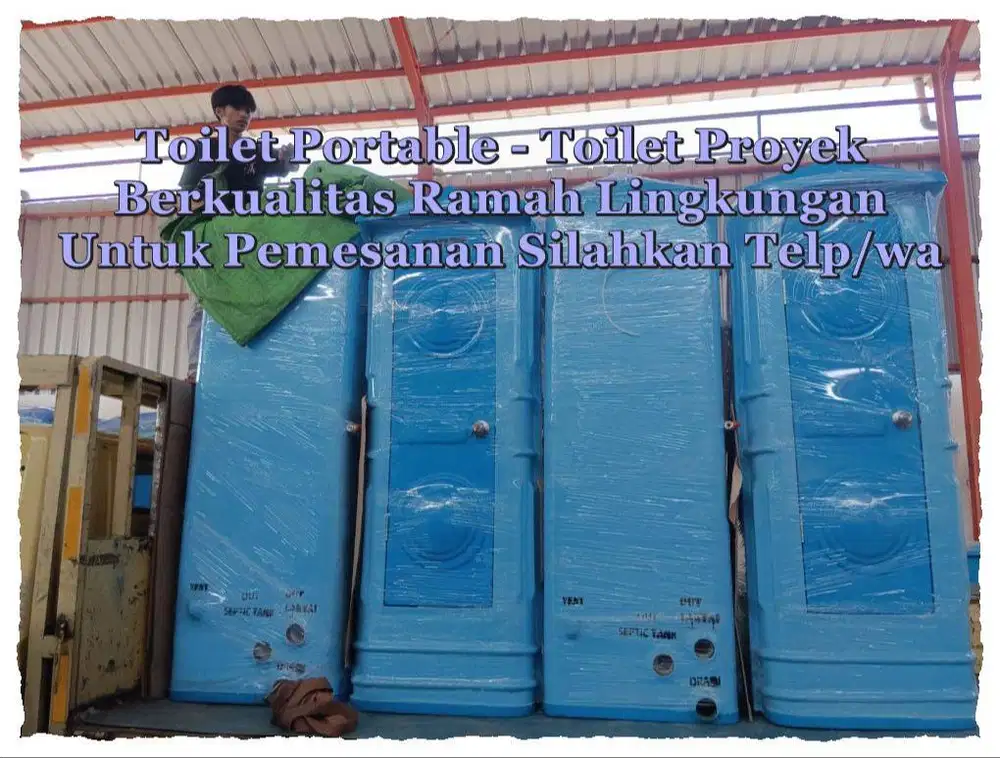 Toilet Portable, Toilet Umum, WC Portable, Toilet Outdoor, WC Umum Sia