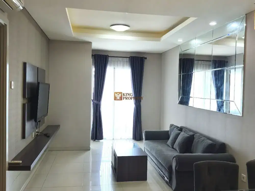 Condominium Eksklusif Green Bay Pluit Greenbay 2Br 77M² Interior Furnished dengan View Laut Lepas