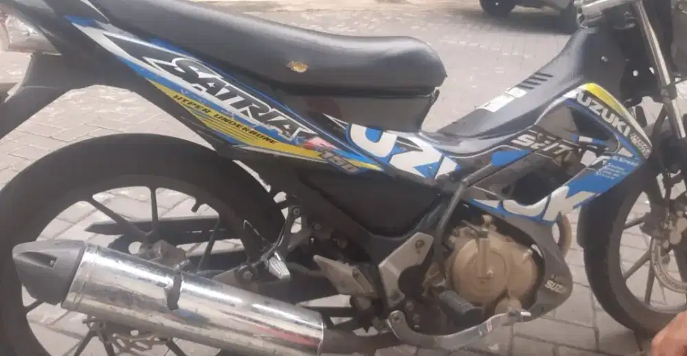 Satria 150cc tinggal pakai