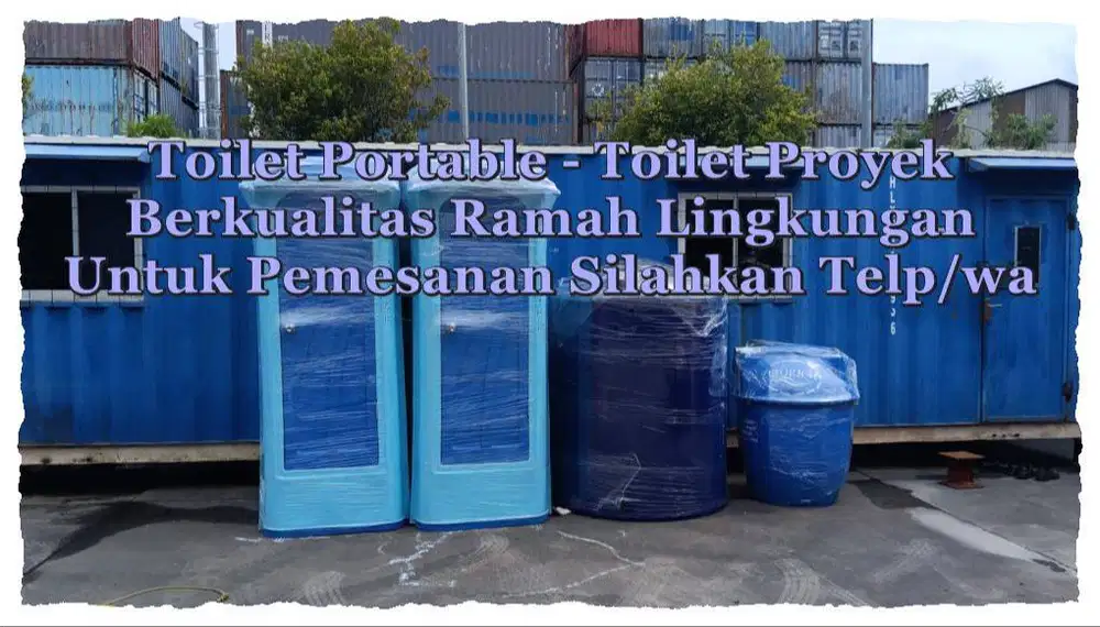 Toilet Event-Toilet Modern-Toilet Portable-Toilet Outdoor -Ready Stock