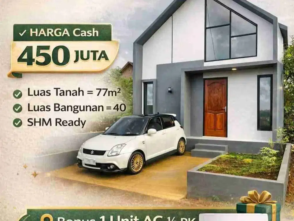 HUNIAN ASRI MURAH DI GEDAWANG BANYUMANIK 400JT AN