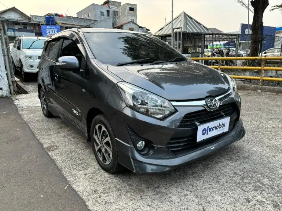 DP MURAH Toyota Agya 1.2 G TRD Sportivo Bensin-AT 2019 Abu-Abu CPKMB