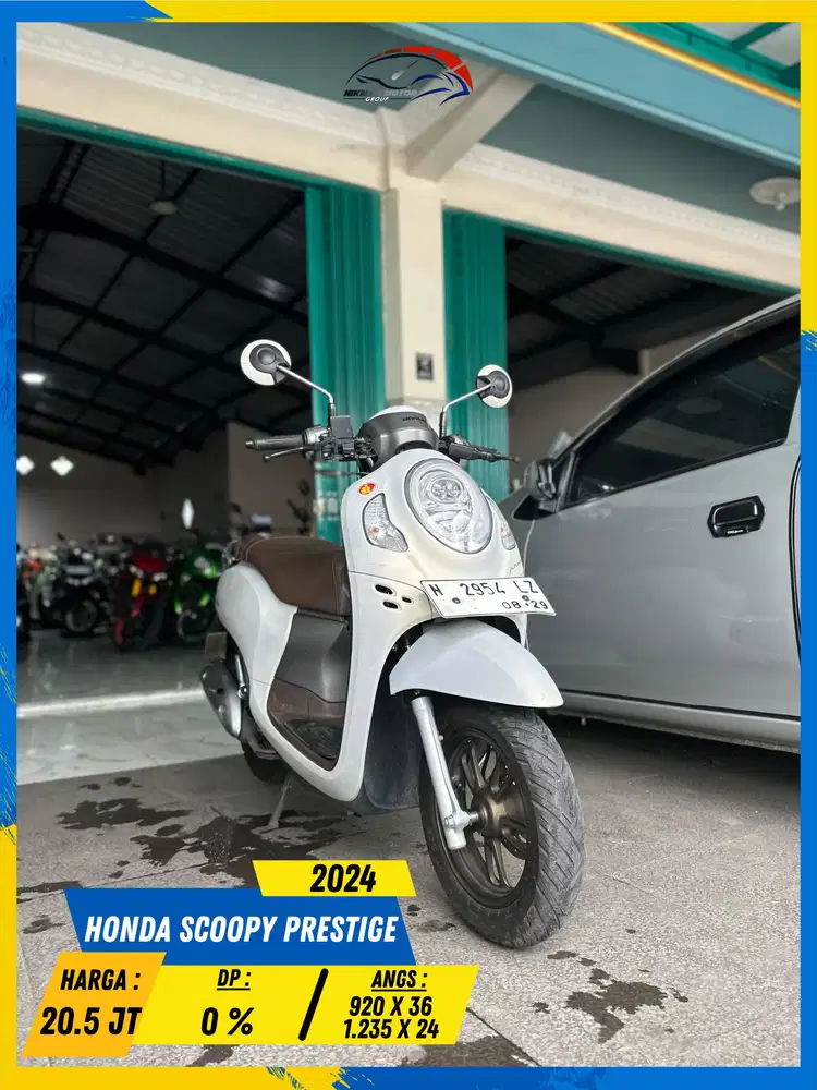 HONDA SCOOPY PRESTIGE 2024 LIKE NEW MASZEHH HIKMAH MOTOR KEPUH