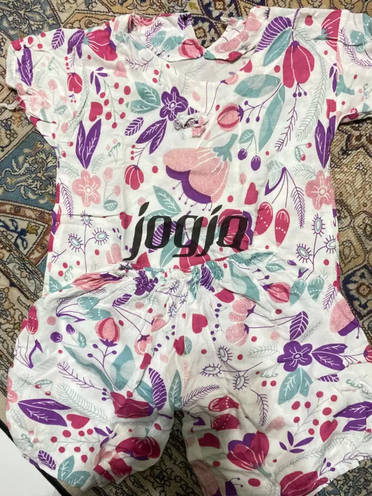 Set baju jogja untuk anak umur 1-2thn