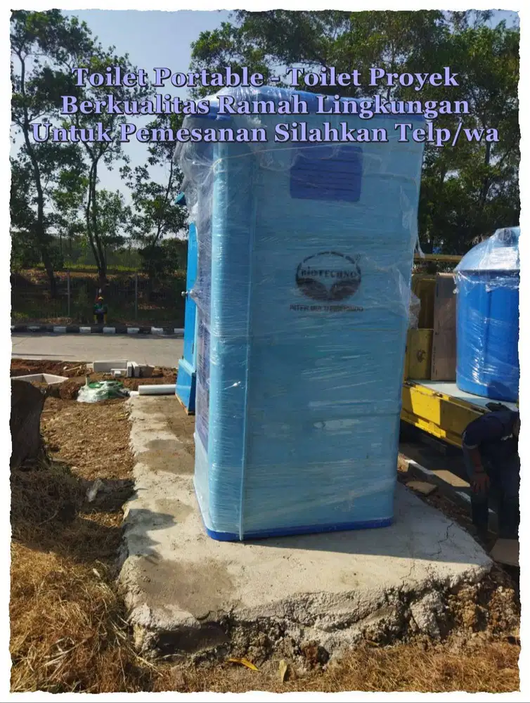 Toilet Proyek, Toilet Portable, Toilet Event Berkualitas Tinggi, WC Pr