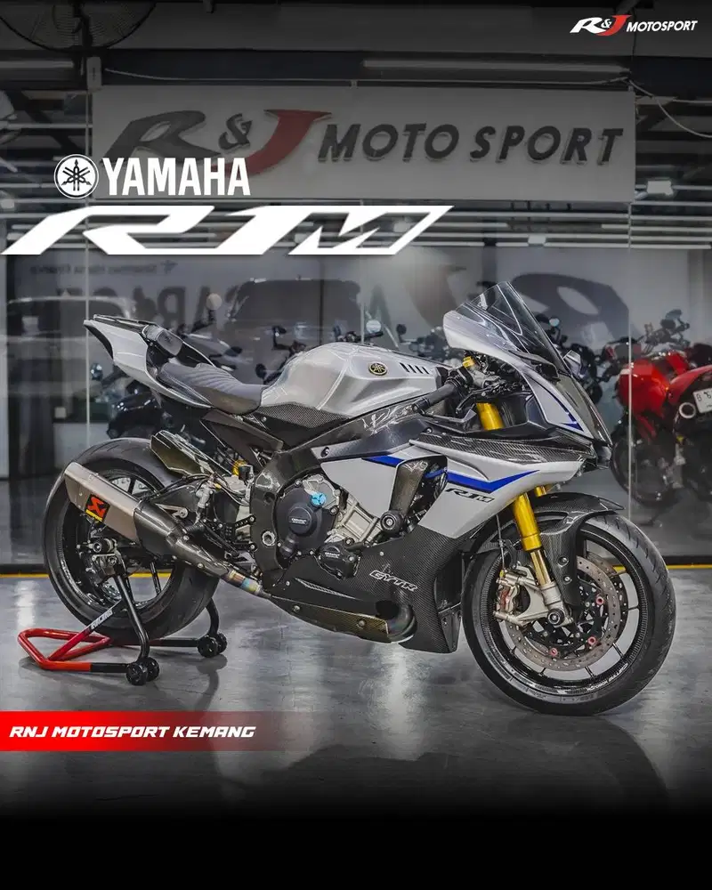 Total Modif 200Jtan Yamaha R1M R1 Nik 2015 Pajak 08.2026 Km 13.000an